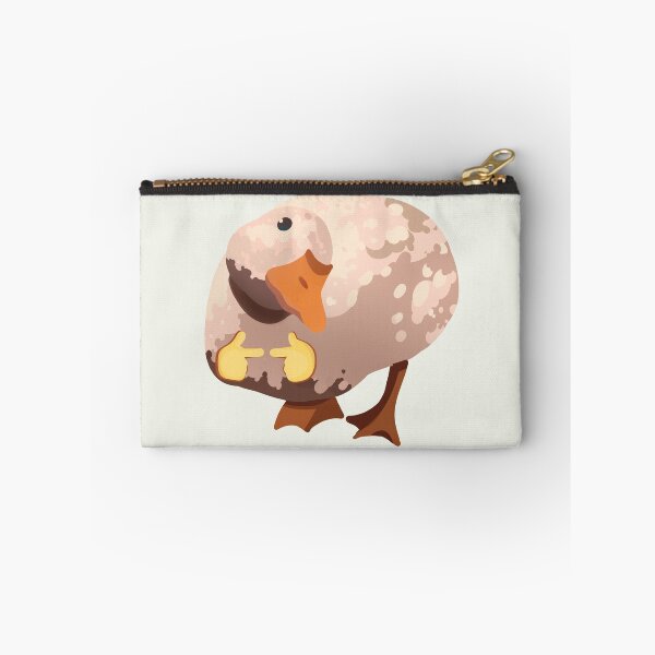 Item preview, Duck with two hands touching emoji meme designed and sold by Asutip.