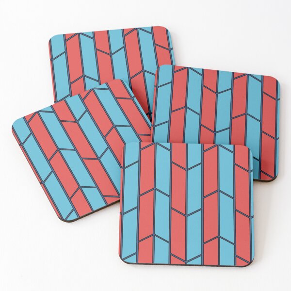 Item preview, Blue and Red tiles designed and sold by MarkBarefoot.