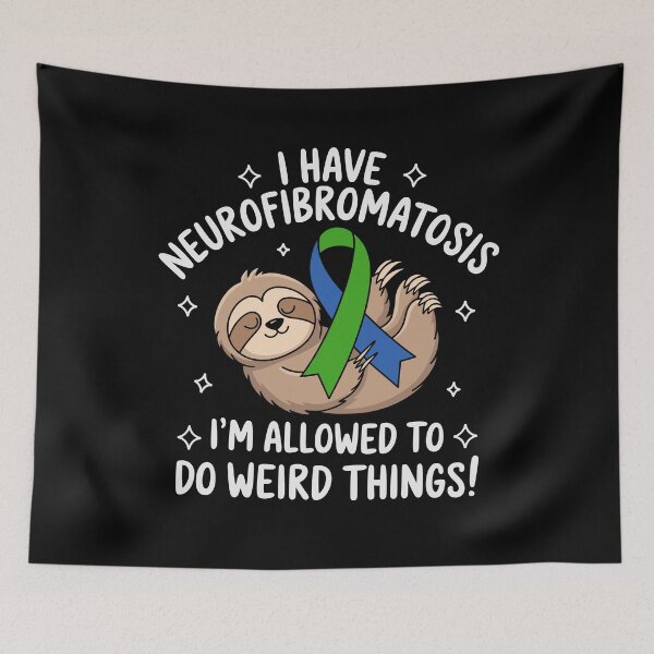 Item preview, Neurofibromatosis Awareness | I'm Allowed to Do Weird Things designed and sold by tmerchtrends.