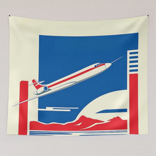 Item preview, Vintage Aviation Poster – Timeless Flight designed and sold by EMairplanes.