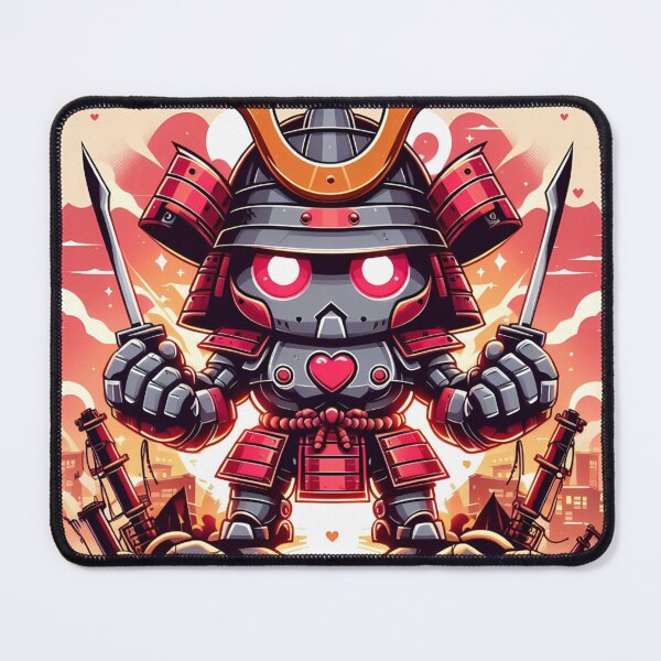 Item preview, Cyber Shogun Rockbot – The Ultimate Warrior of Power and Rebellion - Valentine’s Day - Model 13 designed and sold by NeonBot_Shop.