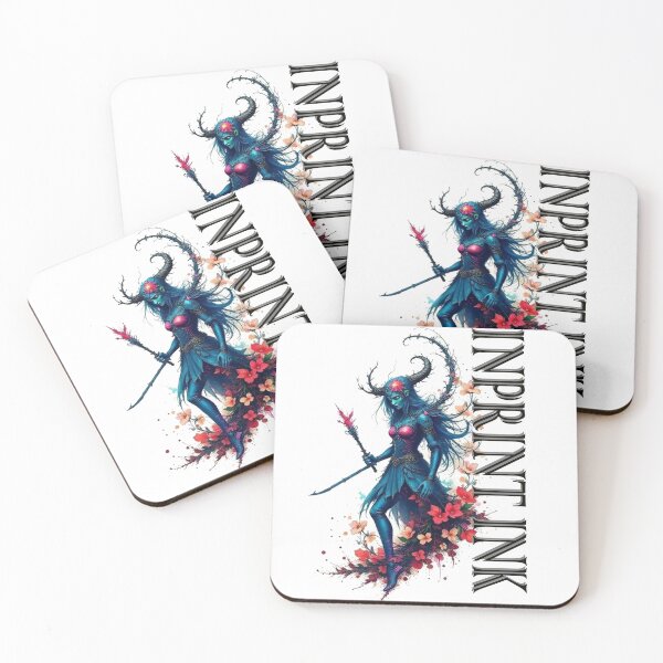 Item preview, INKY BLUE DEMONESS designed and sold by inprintink.