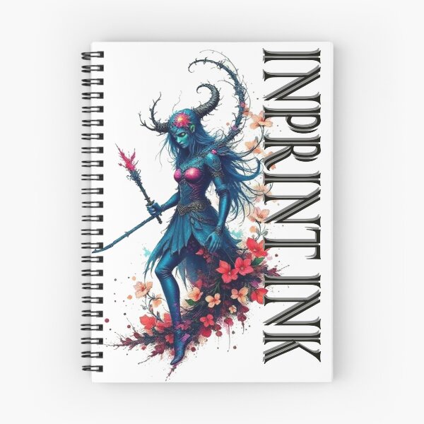 Item preview, INKY BLUE DEMONESS designed and sold by inprintink.