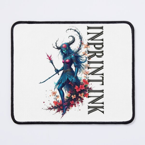 Item preview, INKY BLUE DEMONESS designed and sold by inprintink.