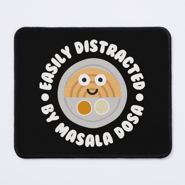 Item preview, Easily Distracted By Masala Dosa - Indian Masala Dosa designed and sold by TomThornton.