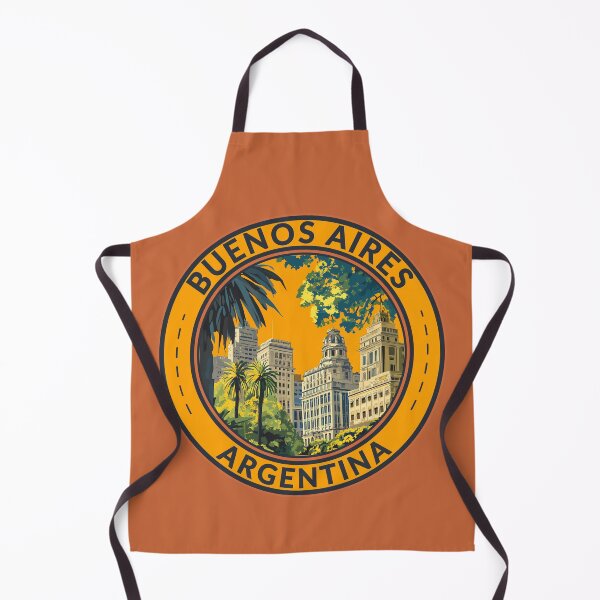 Item preview, Buenos Aires Argentina Travel Art Badge designed and sold by KrisSidDesigns.