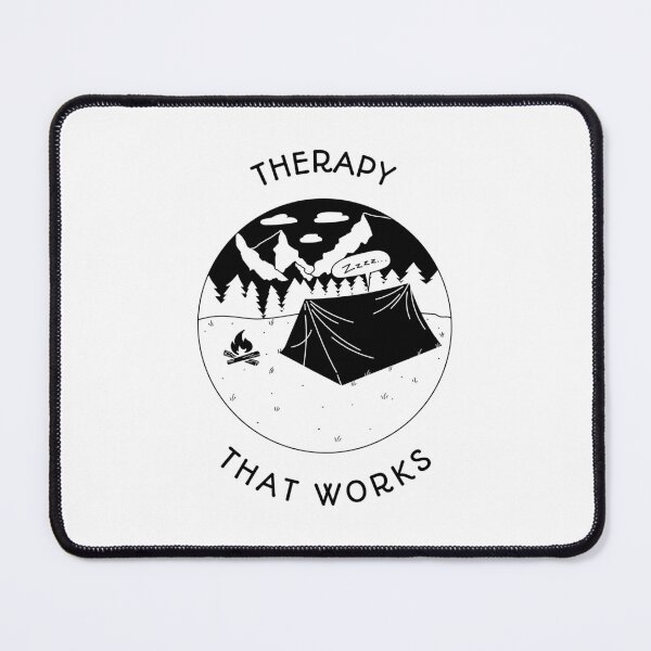 Item preview, Camping - Therapy that works designed and sold by Cloud-Riders.