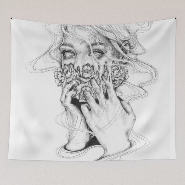 Item preview, Flourishing Silence designed and sold by Ibreathart.