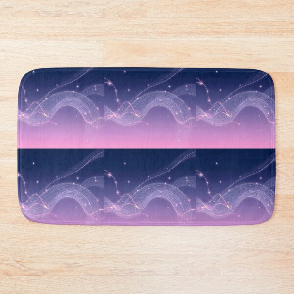Item preview, Abstract Waves Light Color Digital Art Modern Illustration designed and sold by ART ATTACK ZONE.