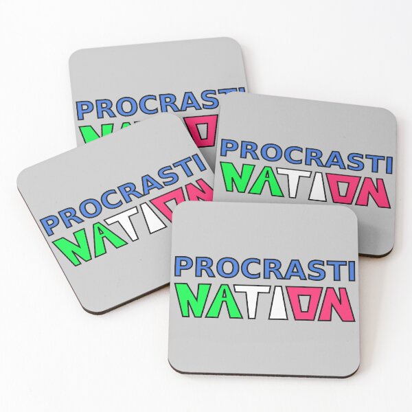 Item preview, Procrasti-NATION (ITA) designed and sold by zzerga.
