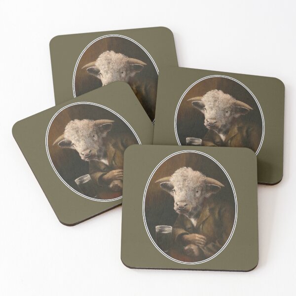 Item preview, Hereford Bull Gentleman Oval designed and sold by mictomart.