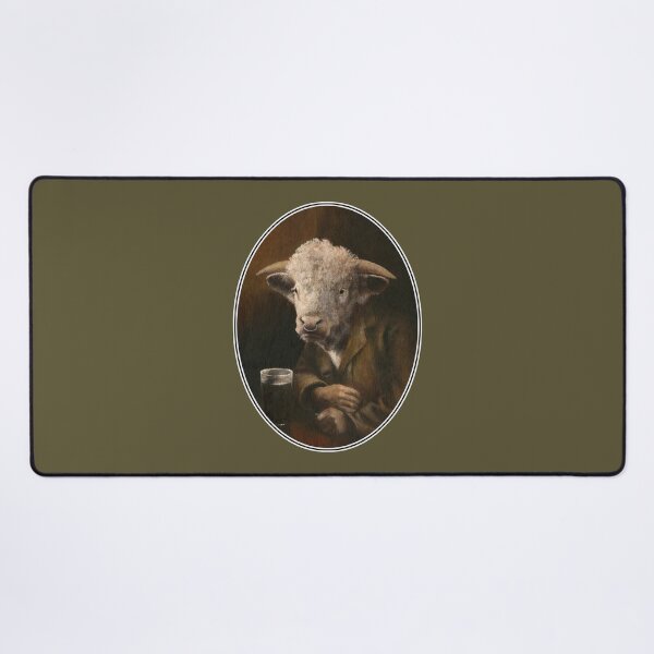 Item preview, Hereford Bull Gentleman Oval designed and sold by mictomart.