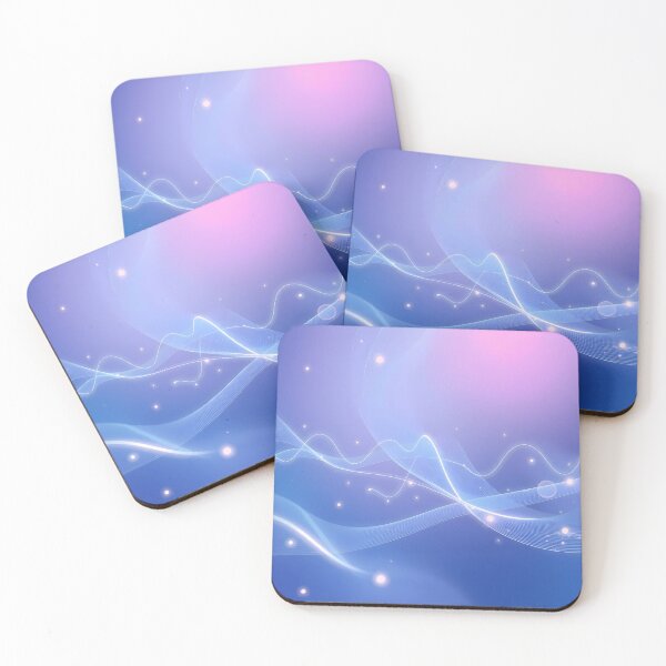 Item preview, Pattern Waves Light Color Digital Art Modern Illustration designed and sold by ART ATTACK ZONE.