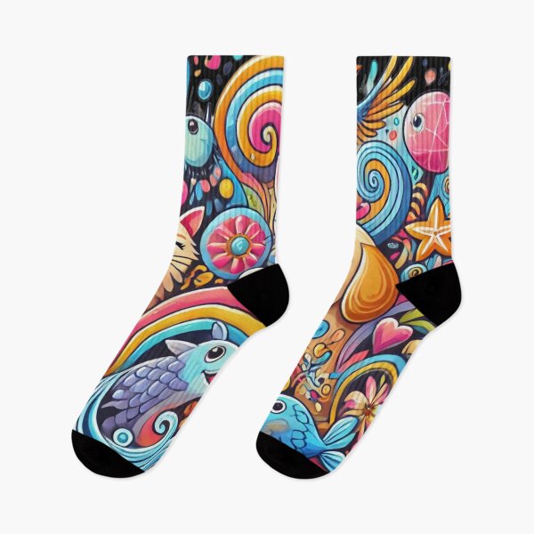 Item preview, A Colorful Pet Parade - Joyful Harmony designed and sold by Desireehaz.