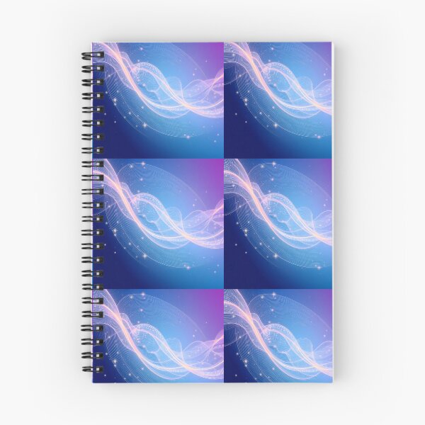 Item preview,  Visuals Waves Light Color Digital Art Modern Illustration designed and sold by ART ATTACK ZONE.