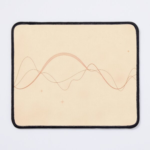 Item preview, Lines Waves Light Color Digital Art Modern Illustration designed and sold by ART ATTACK ZONE.