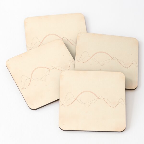 Item preview, Lines Waves Light Color Digital Art Modern Illustration designed and sold by ART ATTACK ZONE.
