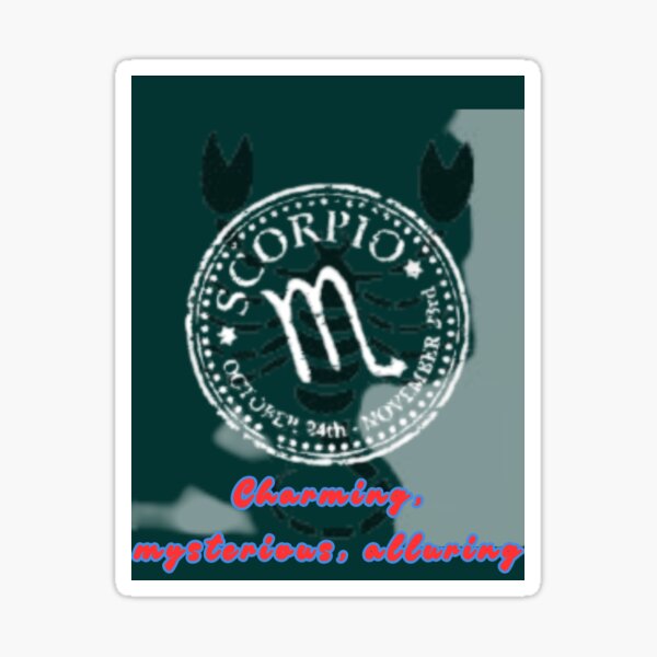 Item preview, zodiac scorpio designed and sold by Whatyoucansell.