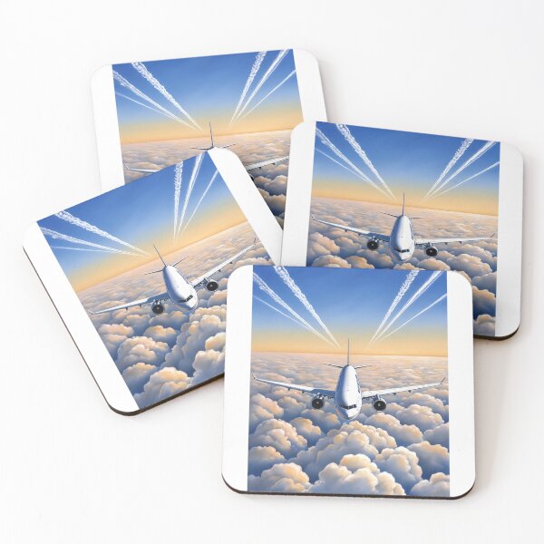 Item preview, Dreamy High-Altitude Flight Above the Clouds designed and sold by EMairplanes.