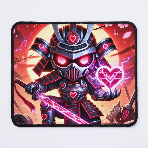 Item preview, Cyber Shogun Rockbot – The Ultimate Warrior of Power and Rebellion - Valentine’s Day - Model 14 designed and sold by NeonBot_Shop.