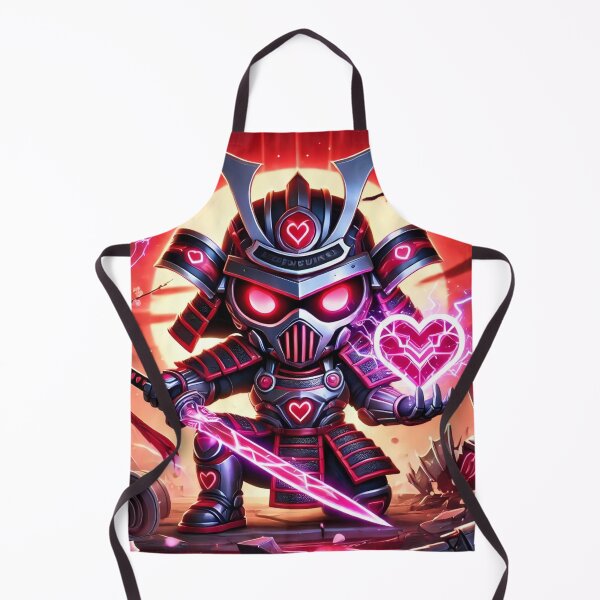 Item preview, Cyber Shogun Rockbot – The Ultimate Warrior of Power and Rebellion - Valentine’s Day - Model 14 designed and sold by NeonBot_Shop.