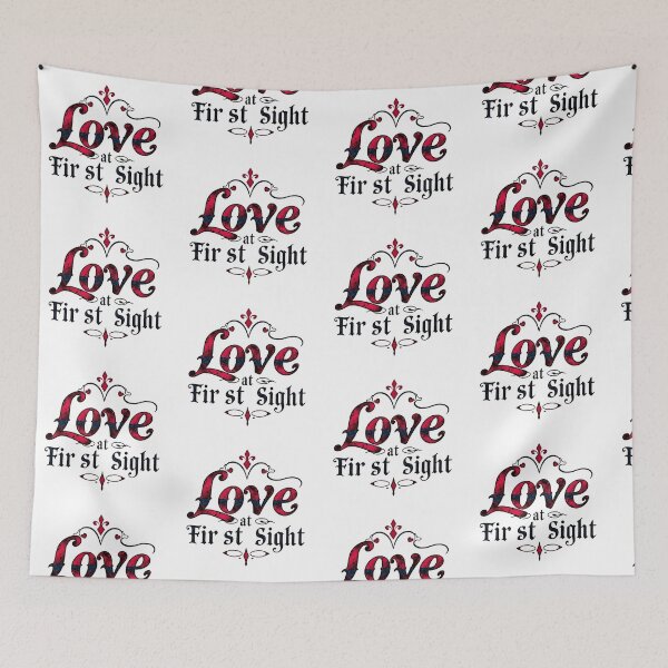 Item preview, Amor a primera vista: camiseta romántica y tierna designed and sold by Creative Global.