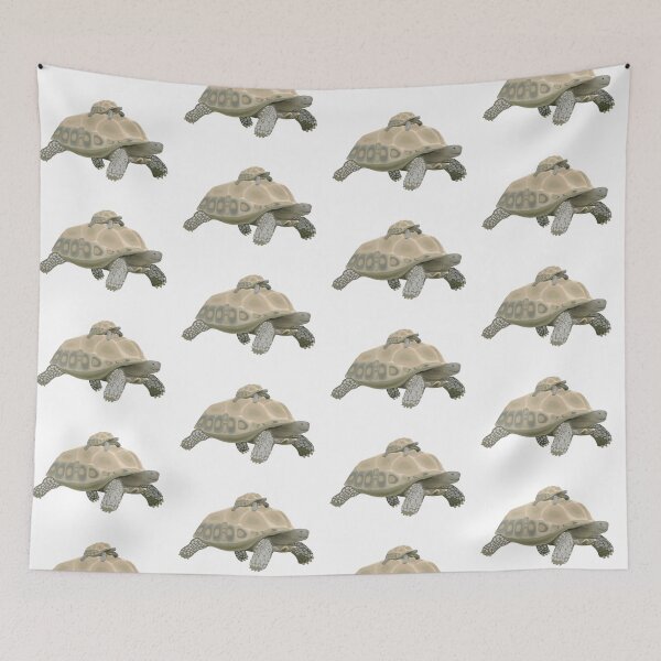 Item preview, Tortoise Mom and Her Baby  designed and sold by hollyporshaa.