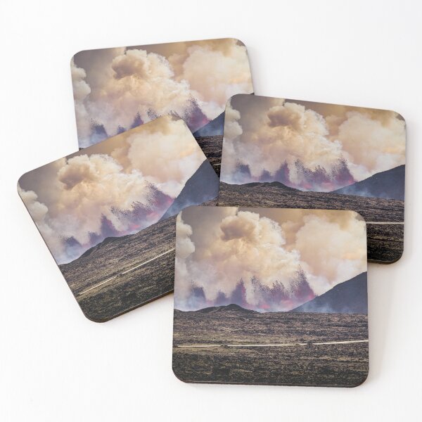 Item preview, Dynamic Eruption Amid Volcanic Landscape designed and sold by Kristvin Gudmundsson.