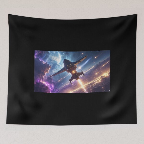 Item preview, Through the Nebula: A Starship’s Cosmic Quest designed and sold by Astraliscape.