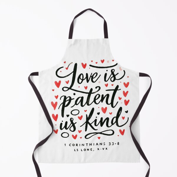 Item preview, Love Is Patient - Christian Faith Design designed and sold by InfinityTrends.