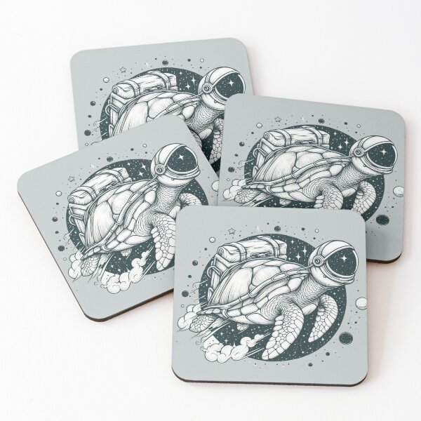 Item preview, Space Explorer Loggerhead Turtle – Astronaut Caretta Caretta designed and sold by gkhanco.