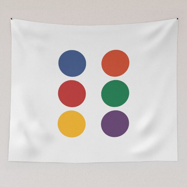 Item preview, Abstract Dot Graphic Primary Secondary designed and sold by ellenhenry.
