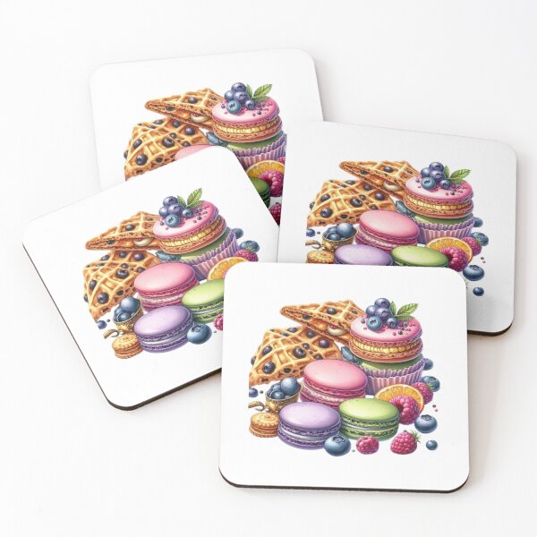 Item preview, French Macarons designed and sold by GirlsWithCoffee.