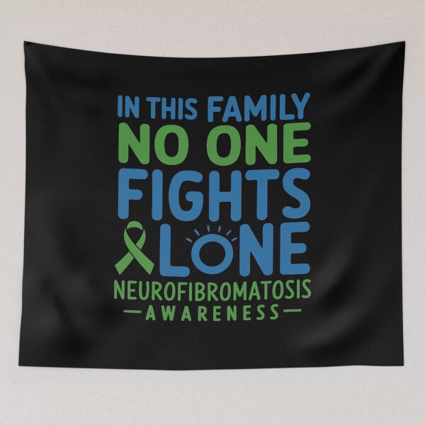 Item preview, Neurofibromatosis Awareness | In This Family No One Fights Alone designed and sold by tmerchtrends.
