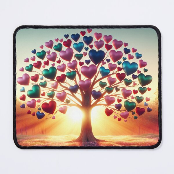 Item preview, Floral Heart Tree designed and sold by PooshCrafts.