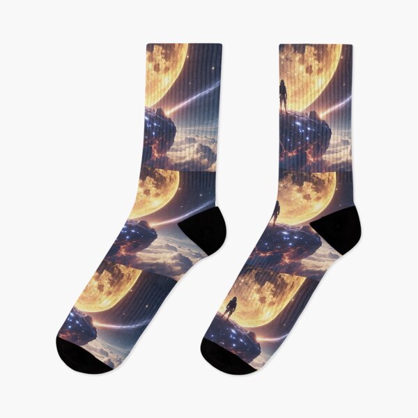 Item preview, Starlit Wanderer on the Edge of Infinity designed and sold by Astraliscape.