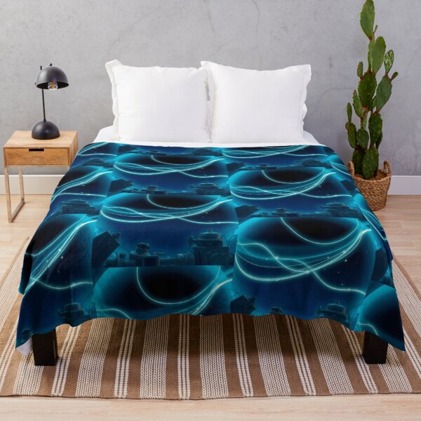 Item preview, Blue Waves Light Color Digital Art Modern Illustration designed and sold by ART ATTACK ZONE.