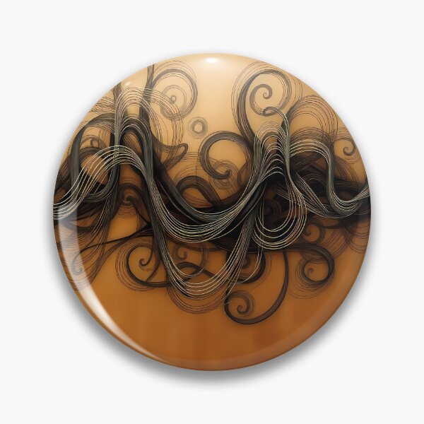 Item preview, Music Waves Light Color Digital Art Modern Illustration designed and sold by ART ATTACK ZONE.
