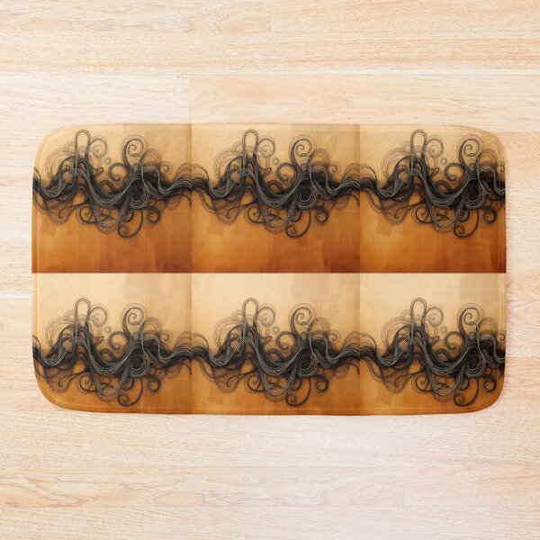 Item preview, Music Waves Light Color Digital Art Modern Illustration designed and sold by ART ATTACK ZONE.
