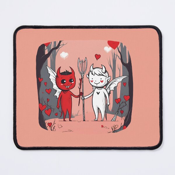 Item preview, Love & Chaos: The Angel vs. Devil Valentine’s Collection designed and sold by MiszungART.