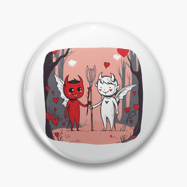 Item preview, Love & Chaos: The Angel vs. Devil Valentine’s Collection designed and sold by MiszungART.