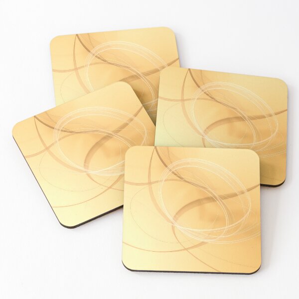 Item preview, Spiral Waves Light Color Digital Art Modern Illustration designed and sold by ART ATTACK ZONE.
