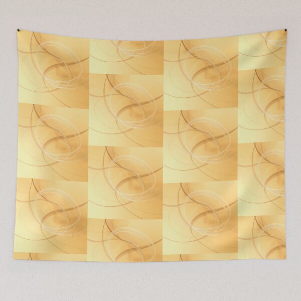 Item preview, Spiral Waves Light Color Digital Art Modern Illustration designed and sold by ART ATTACK ZONE.