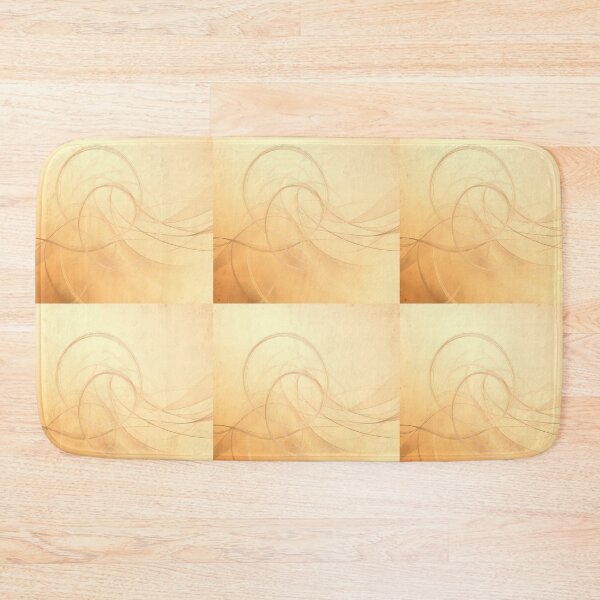 Item preview, Circles Waves Light Color Digital Art Modern Illustration designed and sold by ART ATTACK ZONE.