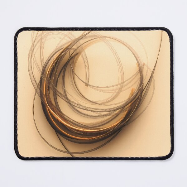 Item preview, Oranges Waves Light Color Digital Art Modern Illustration designed and sold by ART ATTACK ZONE.