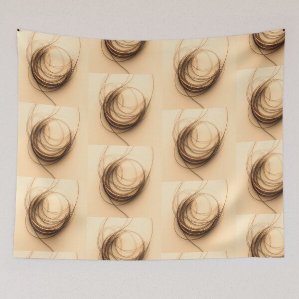 Item preview, Oranges Waves Light Color Digital Art Modern Illustration designed and sold by ART ATTACK ZONE.