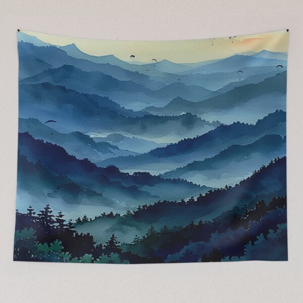 Item preview, Mountains designed and sold by Dawn van Doorn.