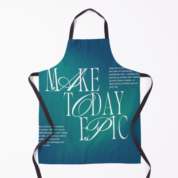 Item preview, Make Today Epic designed and sold by ULTRAMAX_DESIGN.