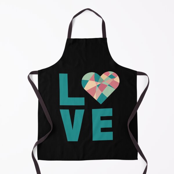 Item preview, VALENTINE'S DAY- LOVE HERT - COLORFUL -CUBISM , GEOMETRIC SHAPE designed and sold by Gihan-Design.