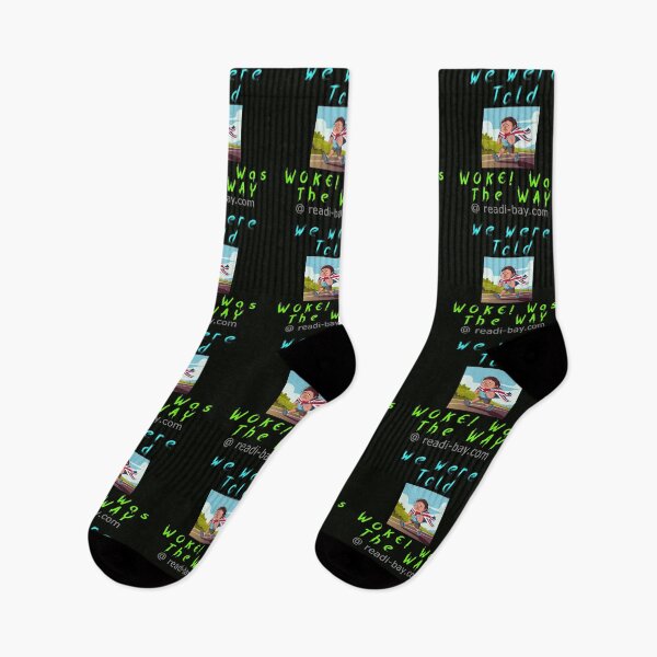 Item preview, We Were Told - Woke Was The Way designed and sold by AlienAlmanac.